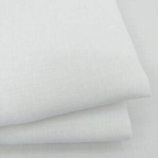 32ct Linen White Remnants
