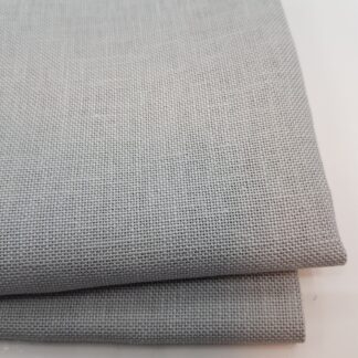 28ct Cashel Linen Confederate Grey 45 x 140cm